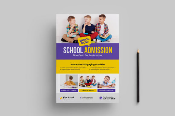 Kids School Admission Flyer Design Guide