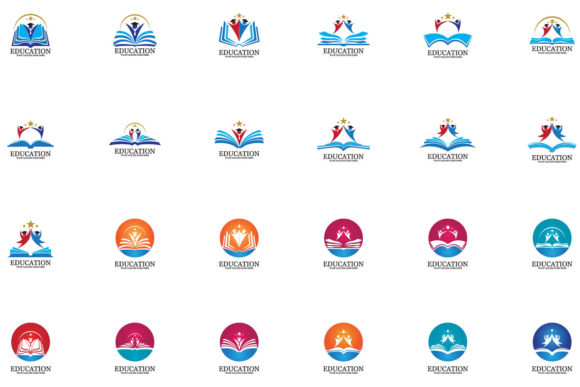 Mastering Education Logo Vector Icon Design for Modern Academic Identity