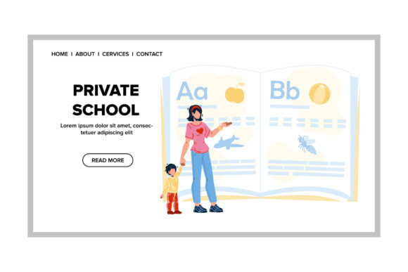 Private School Teacher Teaching Pupil: Visual Guide