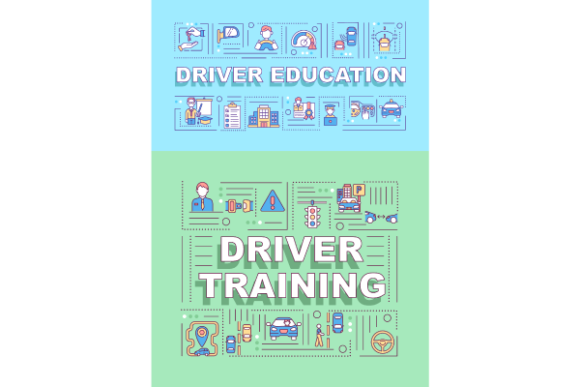 Streamlining Visual Communication with the Driver Education Word Banner Bundle