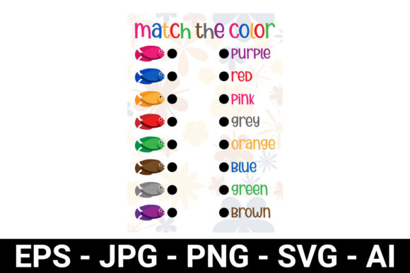 Unlocking Early Learning with the Match the Color Activity Sheet