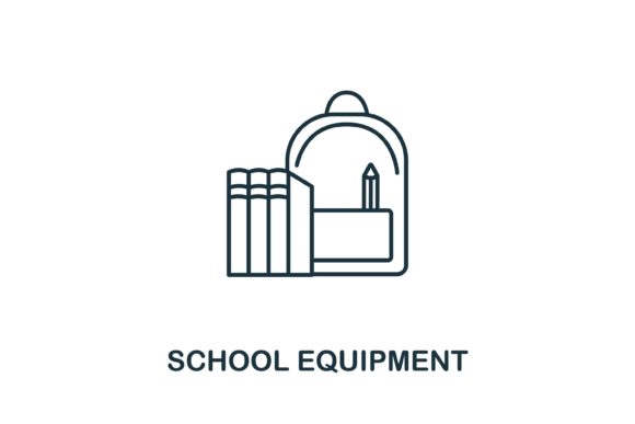 Visualizing Modern Education: The Strategic Role of School Equipment Icons in Digital Design