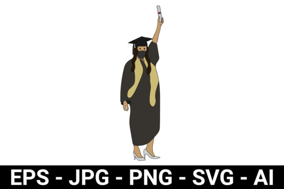 Visualizing Resilience: The Role of Graduation During Covid Flat Character Design